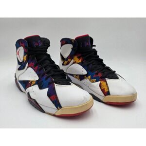 Air Jordan 7 Retro Sweater Nothing But Net 304775-142 Men's Size 11.5 2015